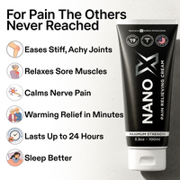 NanoXtreme Pain-Relief Cream | Maximum Strength 3.3oz