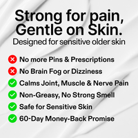 NanoXtreme Pain-Relief Cream | Maximum Strength 3.3oz