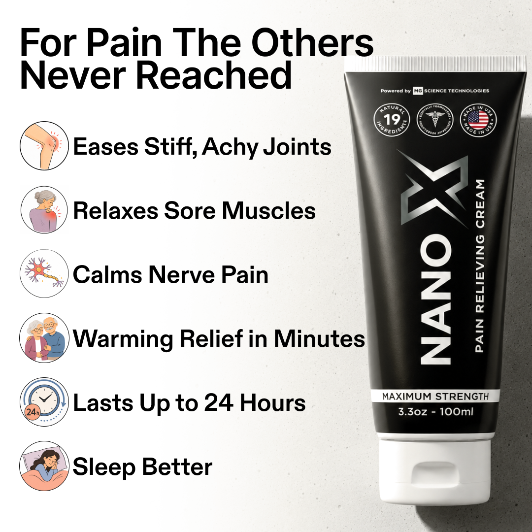 NanoXtreme Pain-Relief Cream | Maximum Strength 3.3oz