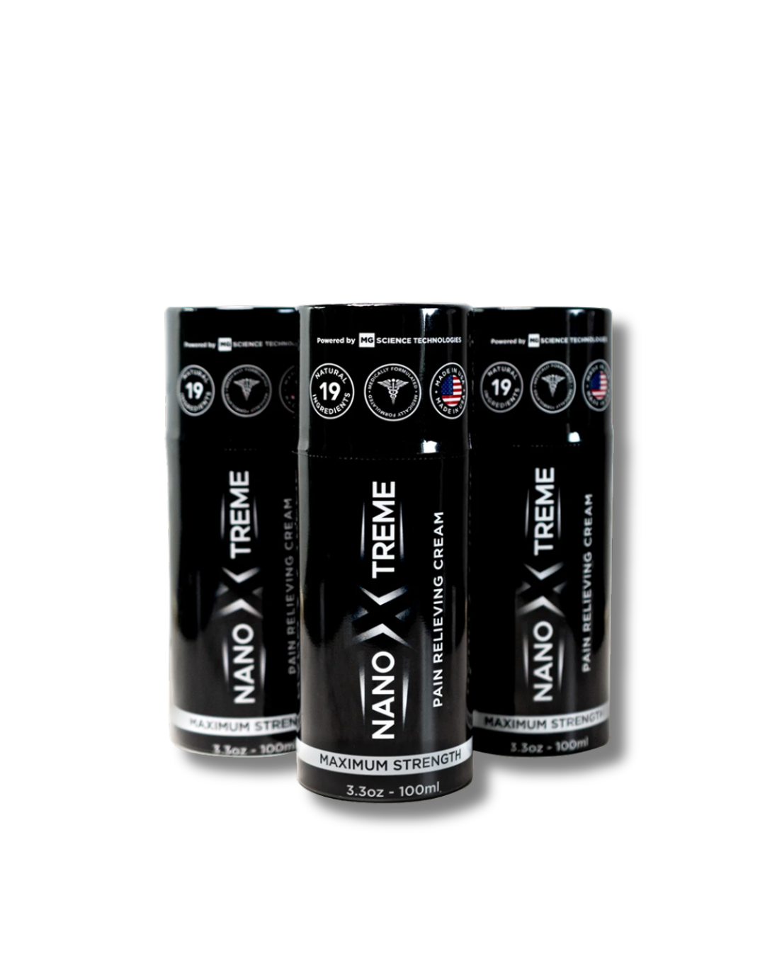 NanoXtreme 3.3oz Airless Pump Bottle