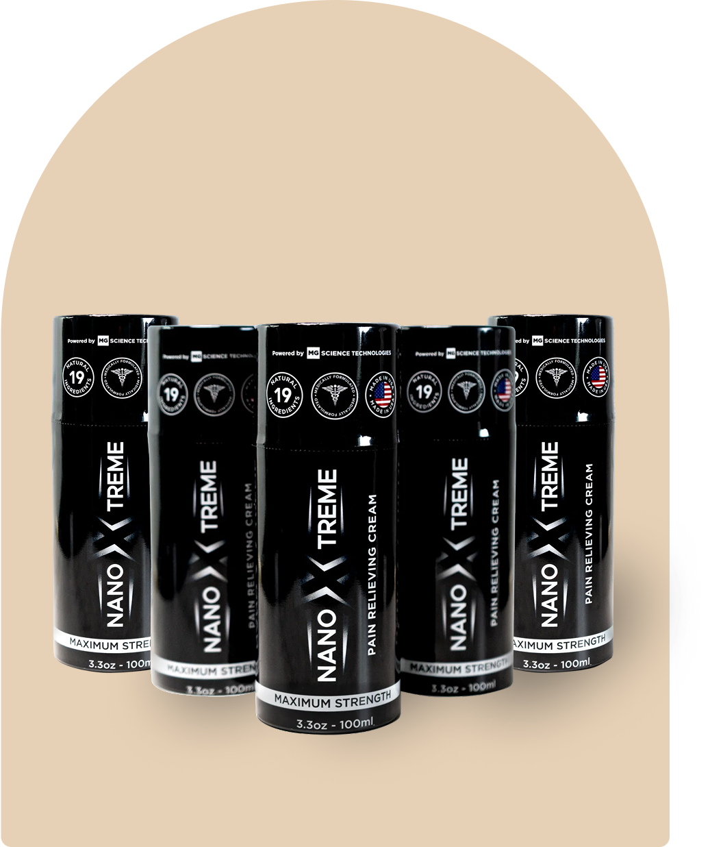 NanoXtreme 3.3oz Airless Pump Bottle