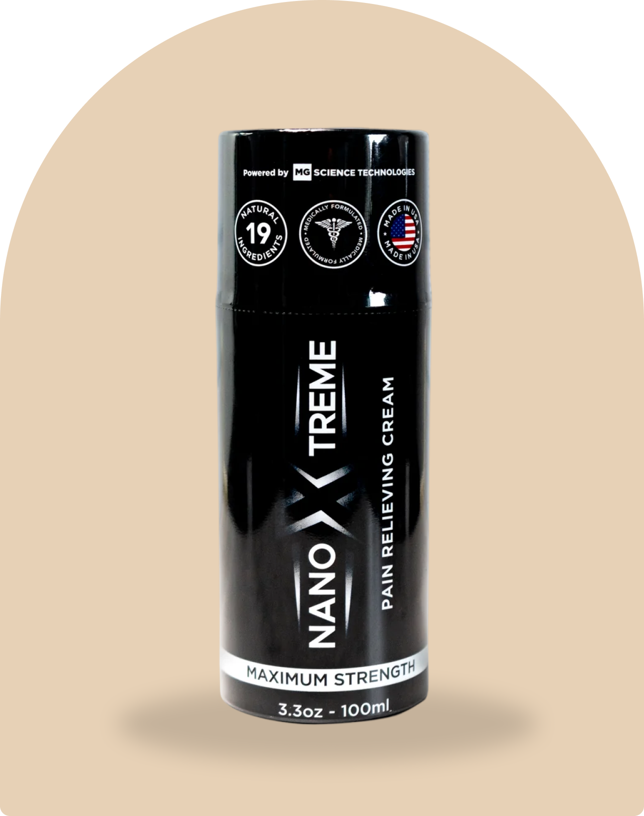 NanoXtreme 3.3oz Airless Pump Bottle